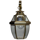 8067w-pb Single Polished Brass Light Boston Lantern Wall Harbor