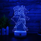 Sjqwzry Lamp Pokemon Go Lucario Acrylic Usb Touch Base Led