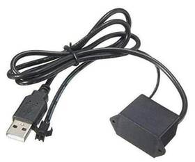 Sjs 738628657190 Dc 5v Portable Usb El Wire Neon Strip Light Driver Tape Controller