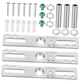 Aevbt6kr Skrfren 688857 2 3 Pack Ceiling Light Fixture Mounting Bracket Kit 4 Inch Crossbar