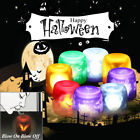 Sku729637 Luminous Flameless Led Projection Candle Night Light Halloween Party Decor