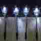 Sls1231 Sogrand Stainless Brushed Steel Sturdy Solar Lights 8 Pack Pathway Garden Set