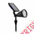 Slzd102 Aleko Lot Of 2 Solar Powered Led Decorative Light Lamp For Outdoor