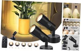 Sd000 Soaljeyyy Spot Lights Indoor 15w Up With 8 To 60 Zoomable Head 2 Pack