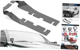 Sn-hlb-0003-fba Soenboo Ditch Light Brackets Hood Hinges Mount Bracket For Auxiliary Offroad Led Pod