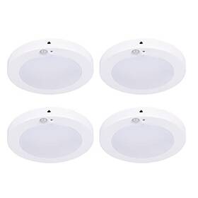 Solite Lighting Co. Limited 600310143932 Led Flush Mount Ceiling Light Closet 4-pack 5000k-white Finish