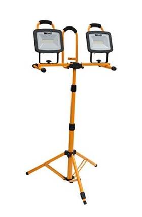 Wl40272s Southwire Portable Led Duel Work Light On Steel Tripod 12000 Lumens Tri-pod