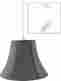 Ssw081612blbk Homeconcept Swag Pendant Plug-in One Light Black Gold Shade New Lighting 690391463951