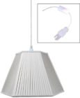 Ssw081612heeg Homeconcept New Hanging Swag Pendant Plug-in One Light Beige Eggshell Shade Ssw0 690391469854