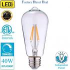 St19e26-4 Xrime Dimmable Led Filament Bulb Edison Vintage Classic Light Base