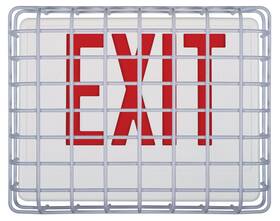Sti B001ukwn18 Safety Technology International Inc. Sti-9640 Exit Sign Damage Stopper