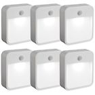 Stick Anywhere Battery-powered Wireless Motion Sensor Led Night Light 6 Units 837316007269