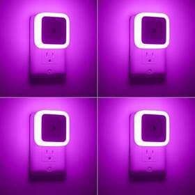 Sujeet 799947003792 Night Light Lights Plug Into Wall 4 Pack Assorted Colors