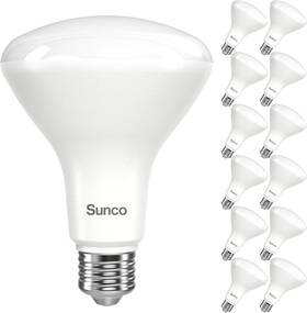 Br30 Sunco Ho-5000k-12pk 12 Pack Led Bulbs - High Output 1200 Lumens Indoor 5000k Daylight