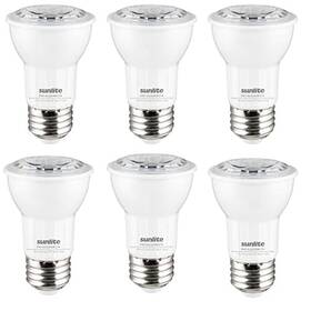 41803-su Sunshine Lighting Led Par16 Long Neck Recessed Spotlight Light Bulb 6 Watts 2700k Soft White