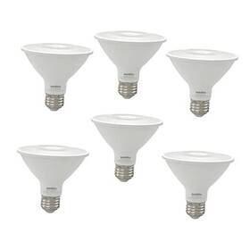 41807-su Sunshine Lighting Led Par30 Reflector Light Bulb 9 Watts 75w 750 4000k Cool White 90 Cri