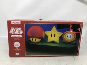 Super Mario 056577741230 Icons Light Mushroom Star Fire Flower Usb Powered