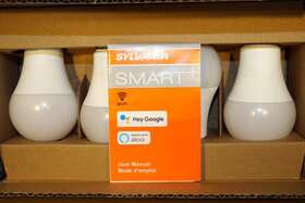 Let9a19ciec4p Sylvania 75674-0 New 4 Pack Smart Wifi A19 Full Color Bulbs