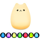 Synchkg087947 Mystery Cat Night Light For Kids Soft Silicone 620370793809