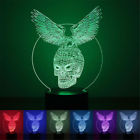 T134045pqxj05251 Pixnor Lamp Illusion Night Light Eagle Skull Colors Changing Decorative