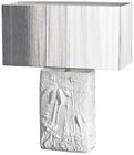 Jb00116 Table Extraordinary Jb Garden Collection Lamp Porcelain Franz White