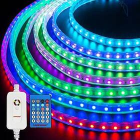 L8201 Taizhou Yongheng Lighting Co. Ltd 18ft 228led Rope Lights Color Changing Strip With Remote Multicolor