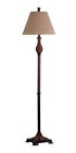 20391nr Tan Shade 17458 Santiago Lamp Floor Id Natural Finish - Reed