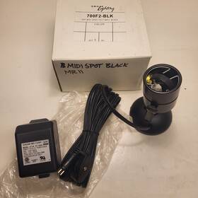 700f2-blk Tech Lighting Mr11 Mini Spot Portable Display Exhibit Light - New