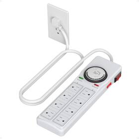 Bnc-u1 Tessan 8 Outlets Power Strip With Timer 4 Sockets Timed The Others Always O