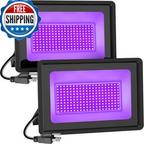 B0dk7hgqw9 Tgywchy Black Lights 300w Led Flood Light Plug6ft Cable Ip66 Waterproof