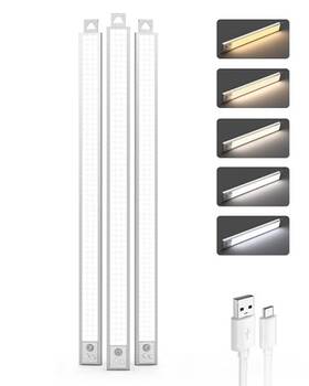 5cct The Deco Official 762531194534 24 Inch Under Cabinet Lighting 3pack Dimmable Closet Lights Inches