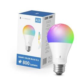 3rcb01057z Third Reality Inc Smart Color Bulb Zl1 A19 Rgbcw 800 Lumens 8.5w Zigbee Compatible 1 Pack