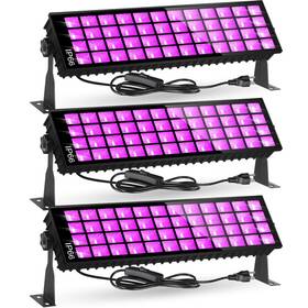 Tigqiang B0b1mhfbc1 120w Black Light Bar Ip66 Blacklight Plugswitch6ft Cord Waterproof