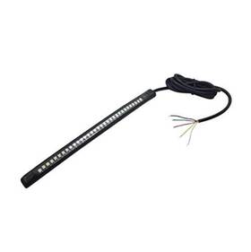 H846237-1 Totmox Universal 8 Inch Flexible Led Light Strip With Tail Brake Stop Turn Signal Lights