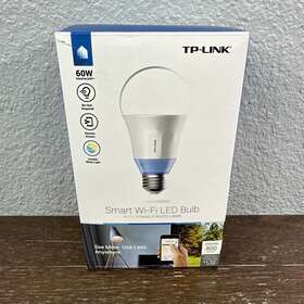 0184500017 Tp-link Smart Wi-fi Led Bulblb120 With Tunable White Light 800 Lumens 60w Nib