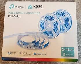 Kl400l10 Tp-link Kasa Smart Led Light Strip Rgb 32.8ft 2 Rolls Of 16.4ft. Wi-fi New