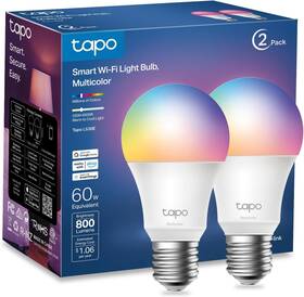 L530e Tp-link Tapo Smart Bulbs Rgbw A19 800lm Alexa/google No Hub Wifi 2-pack