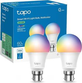 L535e Tp-link Tapo Smart Wifi Multicolor Light Bulb 2-pack