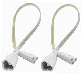 Traodin 681381813665 T5 T8 Led Lamp Connecting Wire Ceiling Lights 30cm 2-pack 3pin M/f