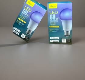 Ee-11we27 Treatlife Nib 2x Wifi Smart Rgb Led Bulb Work With Alexa Google Home 60w