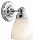 Wi802508 Troyes 121031 Finish Light Bath Id - 1 Sconce Chrome