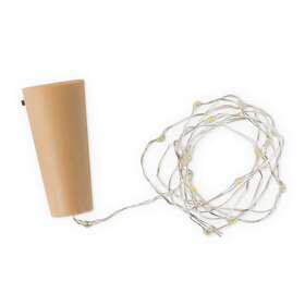 7109 True Glimmer Cork String Set Of 2 Bottle Decor Warm White Lights
