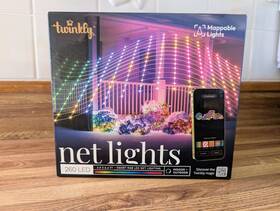 Twinkly 053614846061 Net Lights- Google And Alexa Compatible