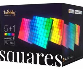 Twinkly 750122186716 Generation Ii Squares Led Panels 5 1 Combo Pack - Multicolor