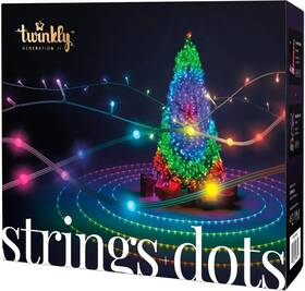 Twinkly Twpack006-us B Smart Light Christmas Lights 400 60 Dots Bundle App Led - Ecomm