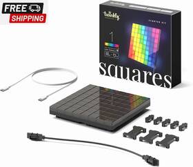 Twq064stw-01-busb Twinkly Squares Master Panel Rgb Led Including 1 Main And Usb-c Po