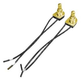 Ze-106m Txelegant Tt0234 2pcs Zing Ear Rotary Turn Canopy Switch Brass 6 A 250 V E89885 Golden