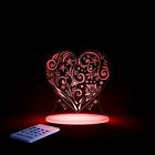 Uknl-loveheart Aloka Love Heart Sleepylights Multi-color Rainbow Led Night Light W Remote Contr 0616932320798
