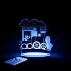 Uknl-train Aloka Train Sleepylights Multi-color Rainbow Led Night Light W Remote Control 0616932320675