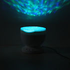 Unbranded 1 Pc Ocean Waves Projector Colorful Led Aurora Music Night Light Lamp 6168673556584